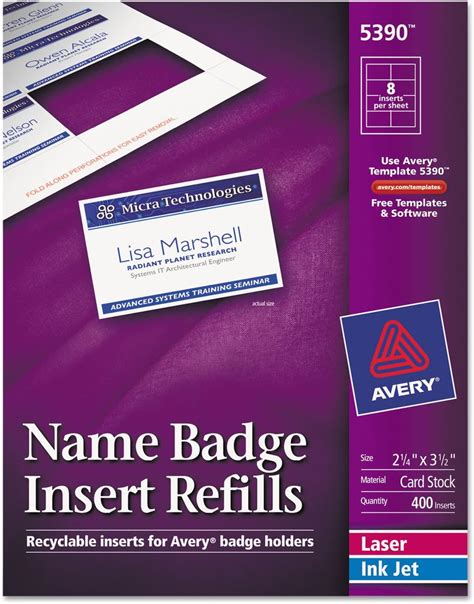 Avery 5390 Name Badge Template Tutoreorg Master Of Documents