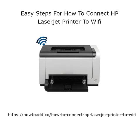 Easy Steps For How To Connect Hp Laserjet Printer To Wifi Wifi