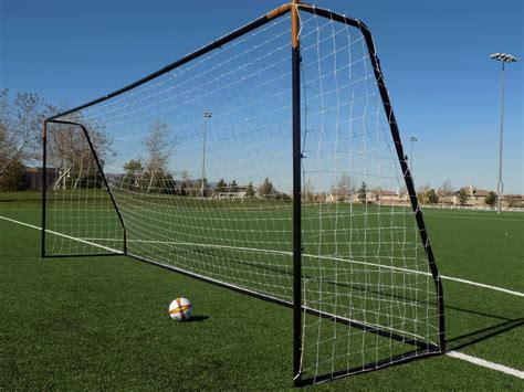 Vallerta Premier 24x8 Ft 2 Net Regulation Size Steel Soccer Goal