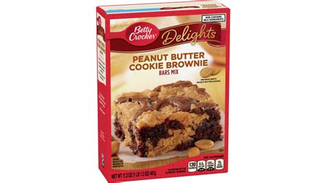 Betty Crocker™ Peanut Butter Cookie Brownie Mix