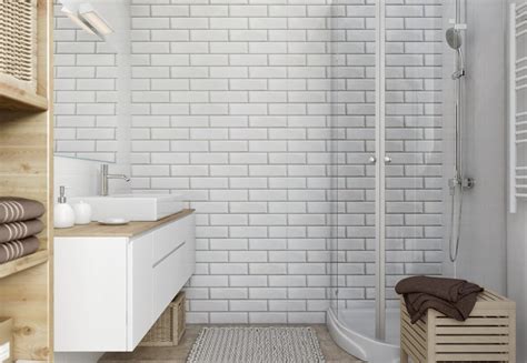 8 Bathroom Wall Panels Brick Effect Home Design