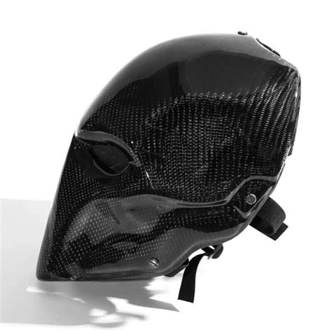 Full Face Skull Mask Carbon Fiber Airgun Mask