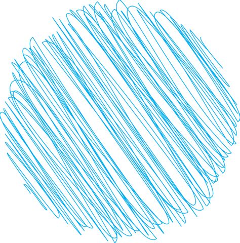 Blue Line Circle Openclipart