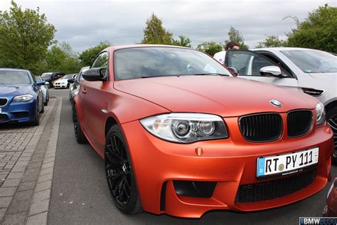 My dream car + frozen blue paint on these. BMW 1M in Frozen Valencia Orange