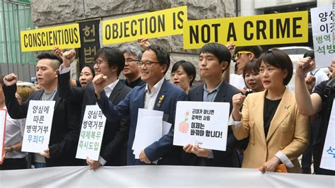 South Koreans May No Longer Face Jail If They Refuse To Serve In The
