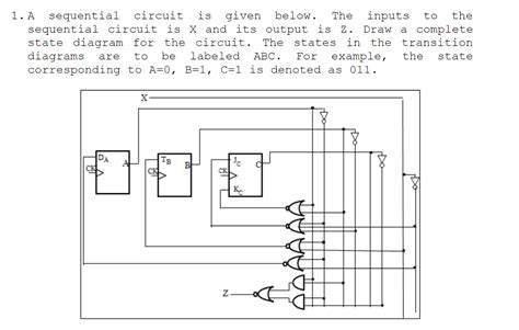 Sequential Circuit To State Diagram
