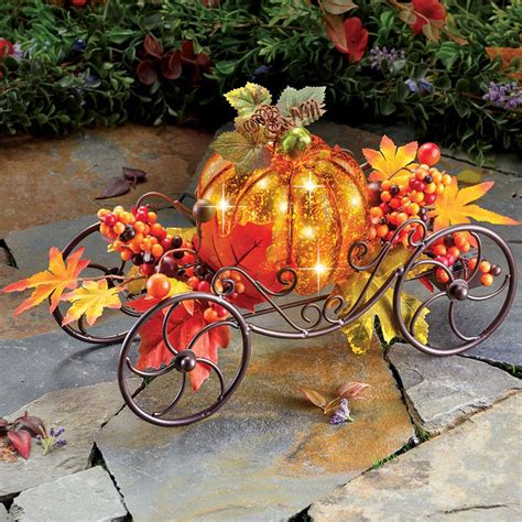 Collections Etc Product Page Fall Outdoor Decor Pumpkin Lights