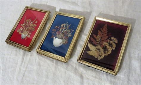 Gold Frame Set Of Three Metal Picture Frames 3 X 5 Ornate Etsy