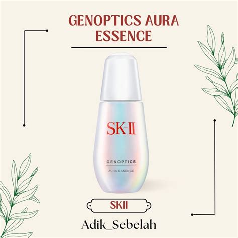 Jual SK II GENOPTICS AURA ESSENCE SK II SK2 10ML 15ML 50ML Shopee