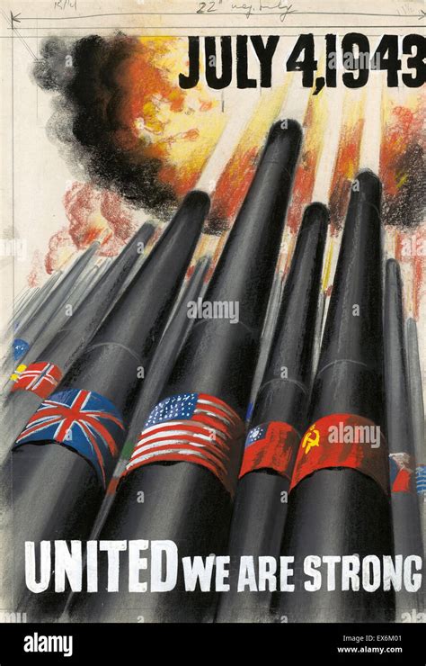 Affiche de propagande américaine de la seconde guerre mondiale 1943