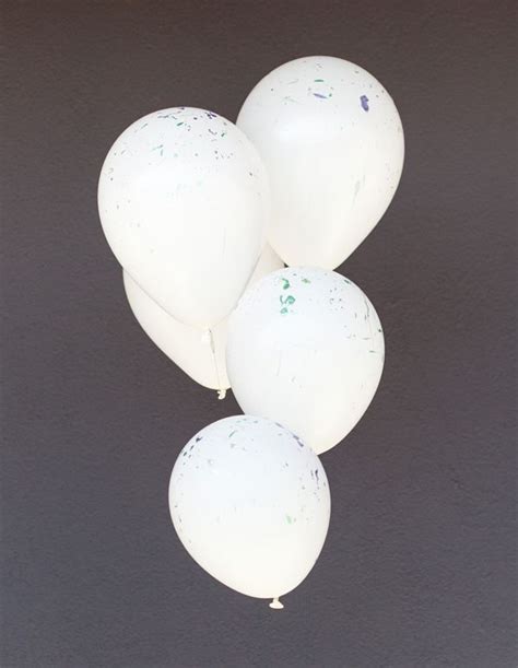 Splatter Paint Balloons A Subtle Revelry Balloon Painting Balloons