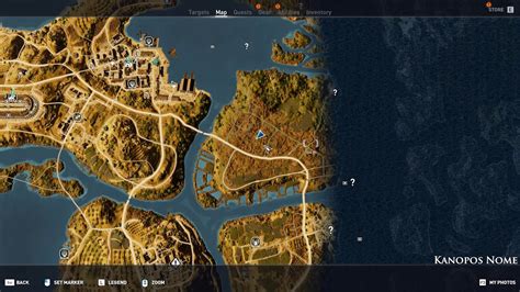 Assassins Creed Origins Natures Way Papyri Puzzle Location Kanopos