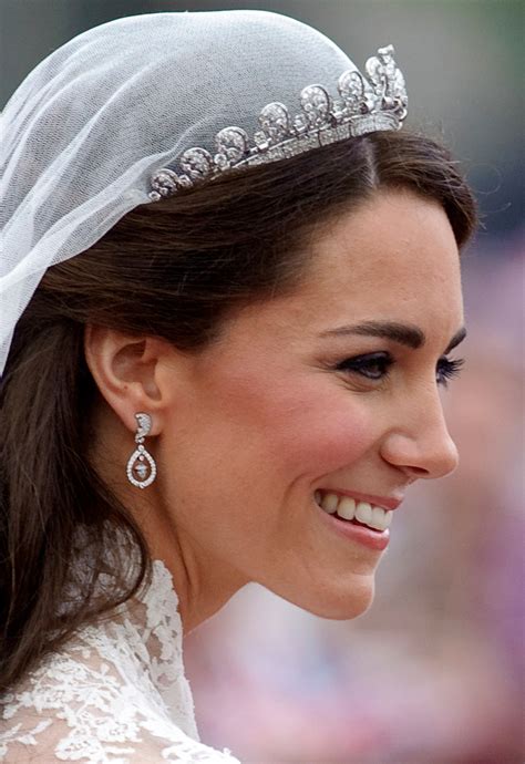 The Grandest Royal Wedding Day Tiaras Worn By Meghan Markle Kate Middleton And More Vogue India