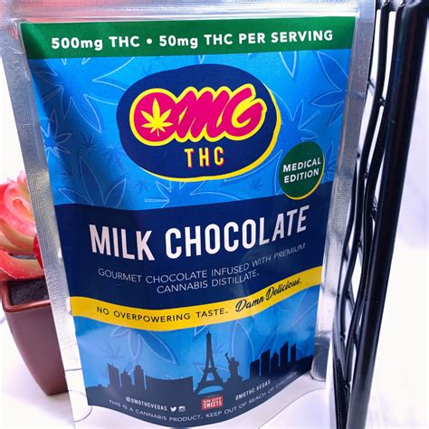 Milk Chocolate Medical Bar 500mg Thc Omg Thc Chocolate Bar Jane