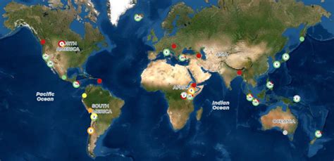 Geothermal Map Global Energy Monitor