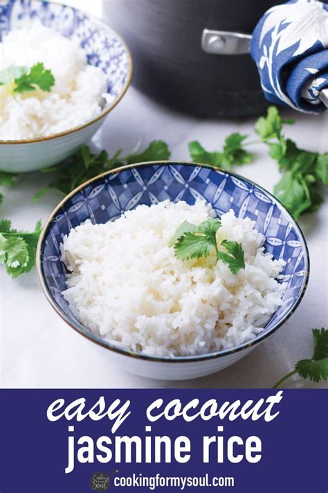 Coconut Jasmine Rice Jasmine Rice Recipes Coconut Milk Rice Coconut