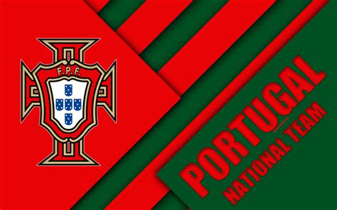 Download Wallpapers Portugal National Football Team 4k Emblem