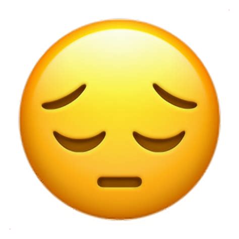 Emoji Apple Sad Triste Sticker By 🌹