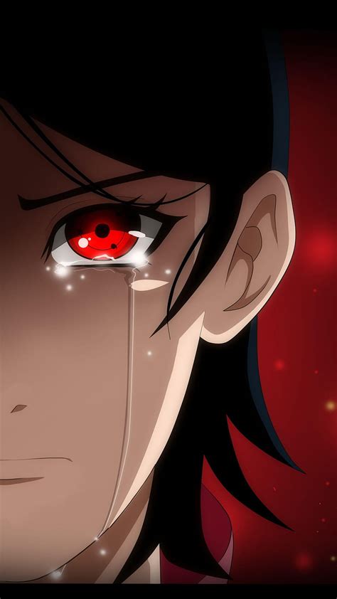 X Sarada Uchiha Naruto Art Tears Hd Phone Wallpaper Pxfuel
