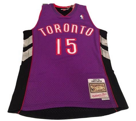 Mens Toronto Raptors Vince Carter Mitchell And Ness Purple 1999 00 Hard