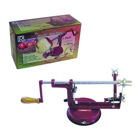 Apple Peelercorerslicer Machine Red