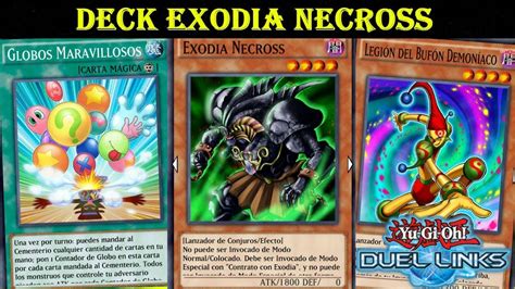 Exodia is a 5 card set, that if all of them are in your hand, you win the game. Duel Links. Deck Exodia Necross, Como invocar a exodia ...