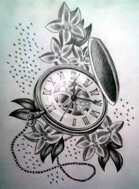 Old Clocks Tattoos