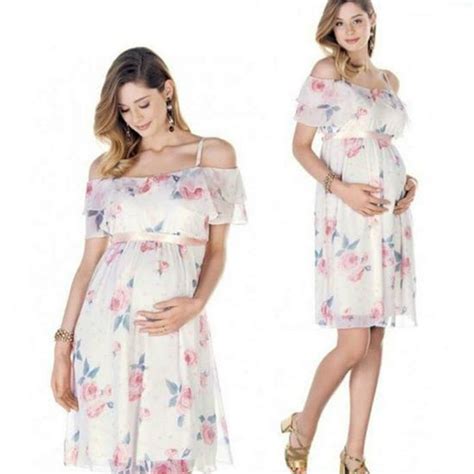 Envsoll Summer New Tide Maternity Dress Korean Version Loose CasualLong