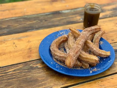 Mexican Churros With Caramel Coffee Dipping Sauce Kent Rollins