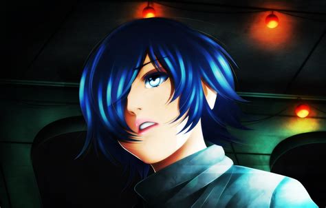 Wallpaper Art Anime Guy Tokyo Ghoul Blue Hair Images For Desktop