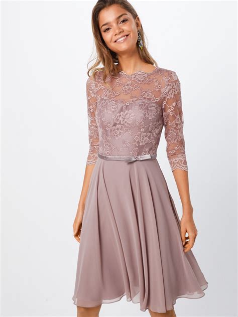 Hochzeitskleid ballkleid farbe rosa sinnlich, brautkleid rosa weiß, brautkleid rosa kurz, brautkleid pink. mascara Kleid Damen Altrosa Größe 34 in 2020 | Kleid ...