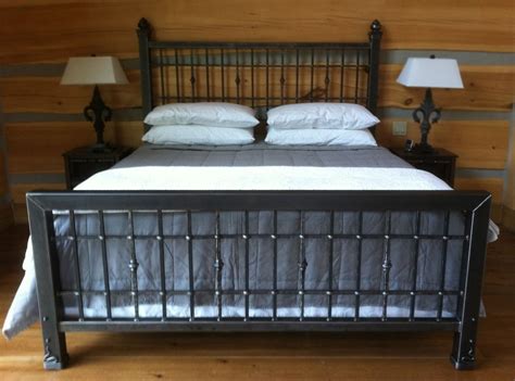 Iron King Size Bed Bed Frame And Headboard Steel Bed Frame Bed Frame