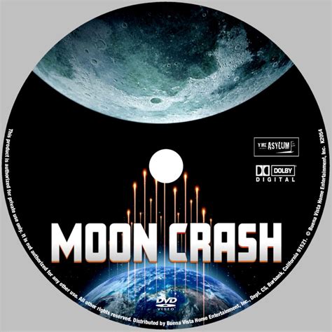 Moon Crash 2022 Custom Dvd Label Dvdcovercom