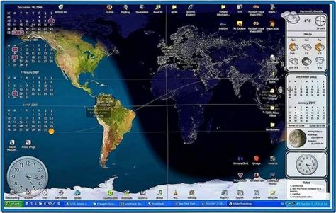 World Clock Desktop Screensaver Download Screensaversbiz