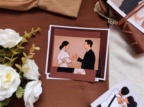 Its Okay To Not Be Okay Kdrama Art Prints Brown Set Etsy
