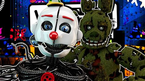 Springtrap And Ennard Play Vr Chat 💣 Dynamic Duo Youtube