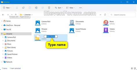 Create New Library In Windows 11 Tutorial Windows 11 Forum