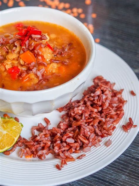 Lentil Rice Soup Recipe With Massaman Curry Paste Vegan