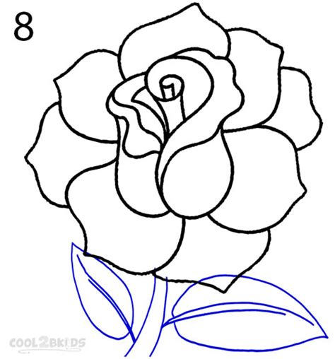 Steps on how to draw a rose. How To Draw a Realistic Rose (Step by Step Pictures)