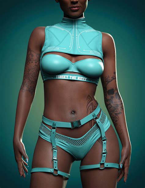 X Fashion Dark Secrets Outfit For Genesis 8 And 8 1 Females ‣ Daz 3d