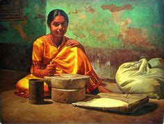 South Indian Artist Ellyaraja S Painting Ideas Indian Artist