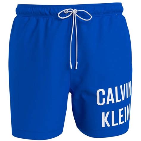 Calvin Klein Boys Intense Power Medium Drawstring Swim Shorts Pioneer Blue