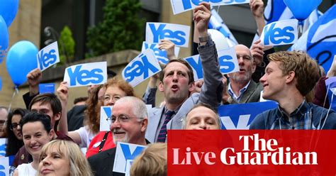 Scottish Independence Referendum Alex Salmond Addresses Final Campaign Rally Live Scottish