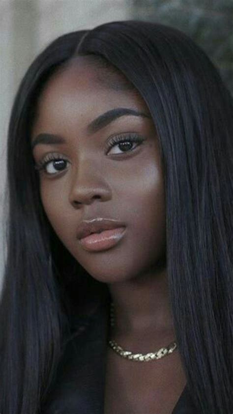 Pin By Ral Palacios On Chicas Lindas Black Beauty Women Dark Skin Beauty Ebony Beauty