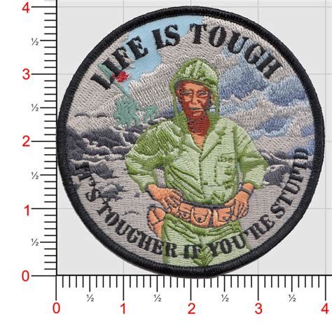 John Wayne Life Is Tough Its Tougher If Youre Stupid Patch