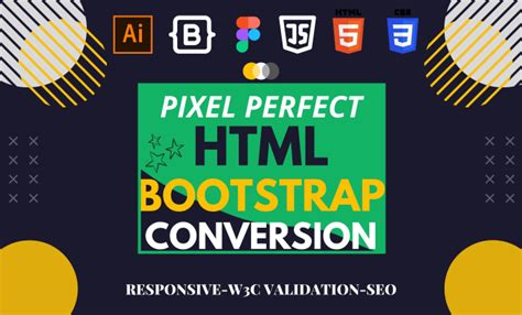 Convert Psd Xd Figma Ai To Html And Css Responsive Bootstrap By My Xxx Hot Girl