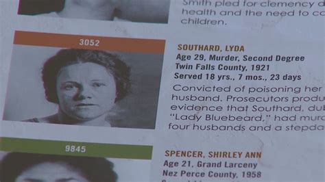 Numbered Women Female Inmates At Old Idaho Penitentiary Provide Glimpse Into States History