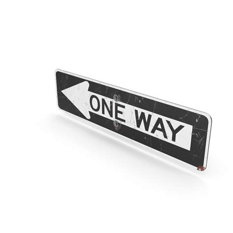 Road Sign One Way Png Images And Psds For Download Pixelsquid S11245543a