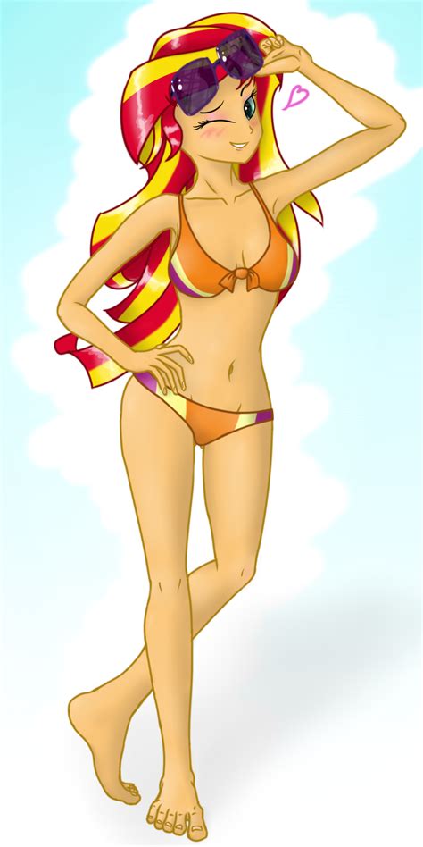 Sunset Shimmer Bikini By Zuko42 On Deviantart