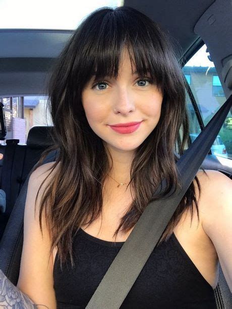 Long Hairstyles With Bangs 2019